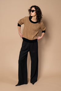 PHOEBE CASHMERE KNIT - CAMEL