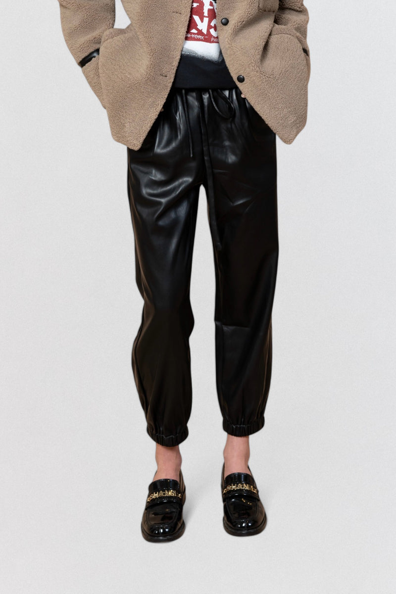 GISELE VEGAN LEATHER PANT