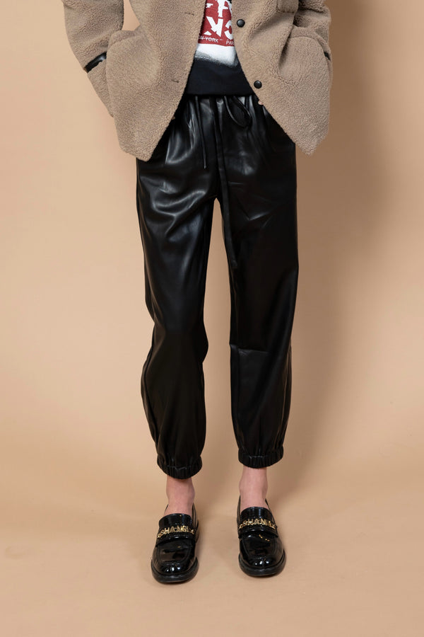 GISELE VEGAN LEATHER PANT