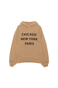 METROPOLITAN SWEATSHIRT - CAMEL