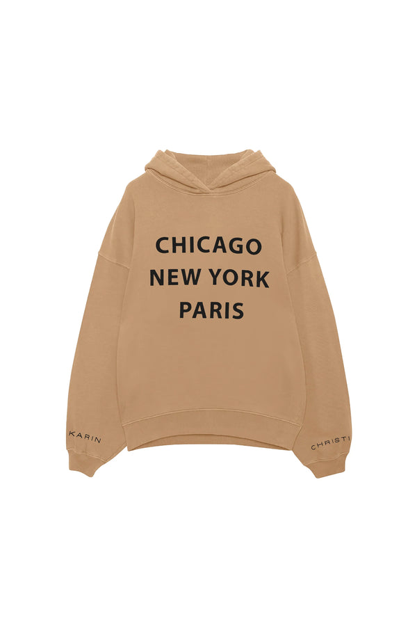 METROPOLITAN SWEATSHIRT - CAMEL