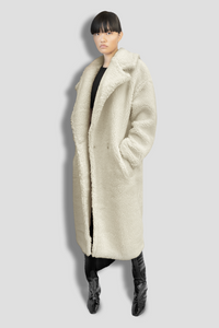 ELSA SHEARLING COAT