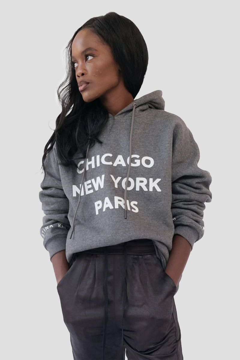 METROPOLITAN SWEATSHIRT - CHARCOAL